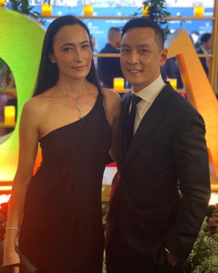 Raven Wu father and mother.